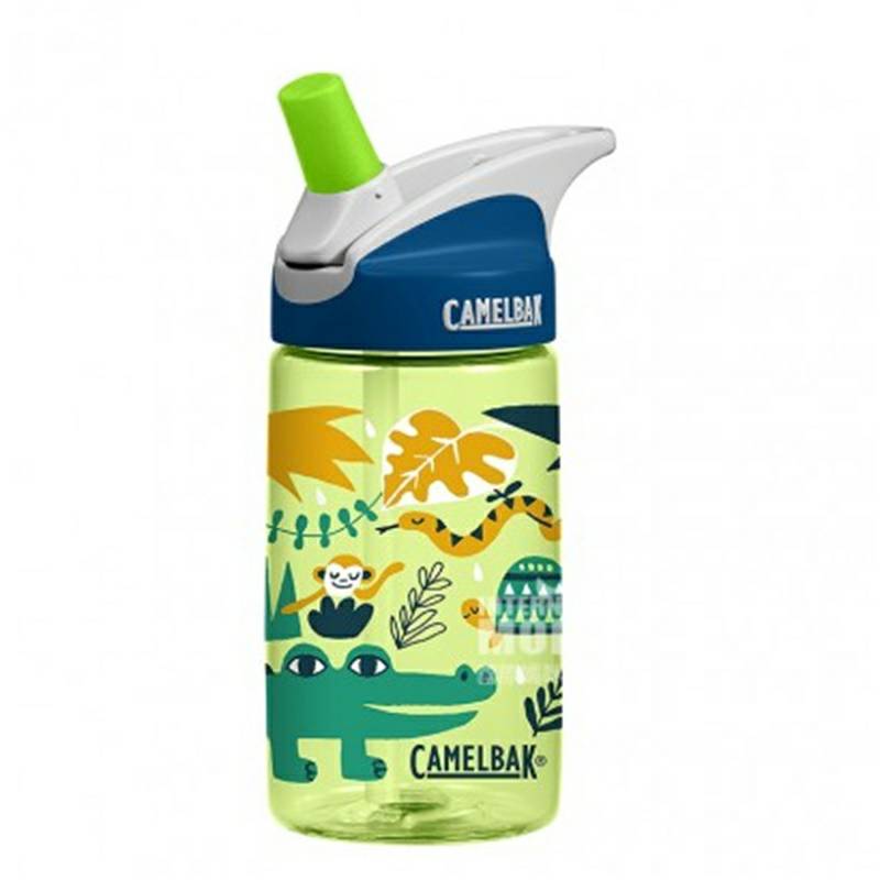 CAMELBAK 미국어린이밀짚컵정글동물 400ml 해외버전