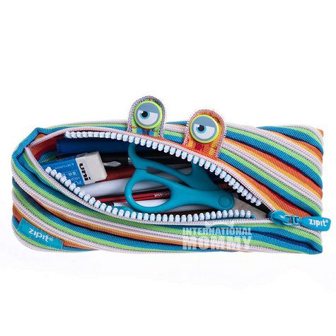 ZIPIT 이스라엘지퍼필통레인보우해외모델