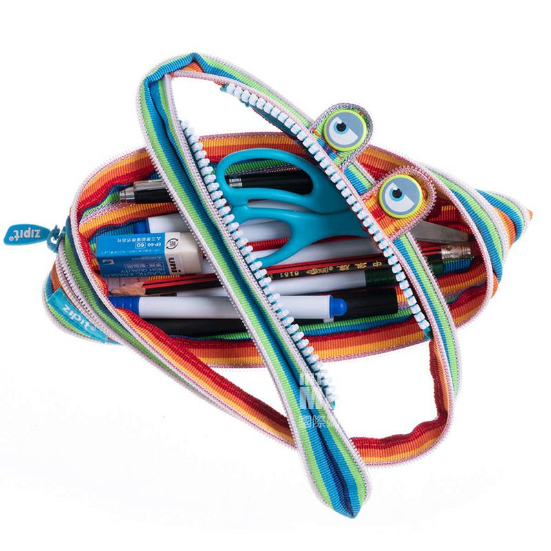 ZIPIT 이스라엘지퍼필통레인보우해외모델