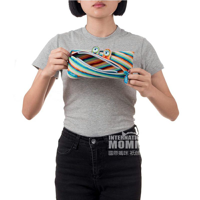 ZIPIT 이스라엘지퍼필통레인보우해외모델