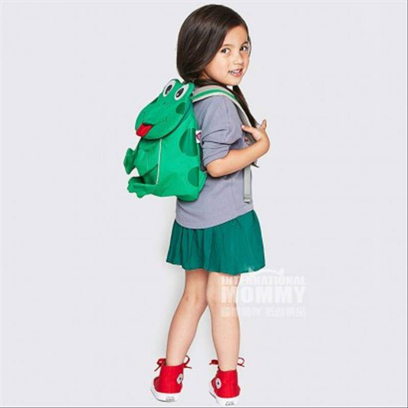 Affenzahn 귀여운동물모양유치원학교가방녹색부서해외판