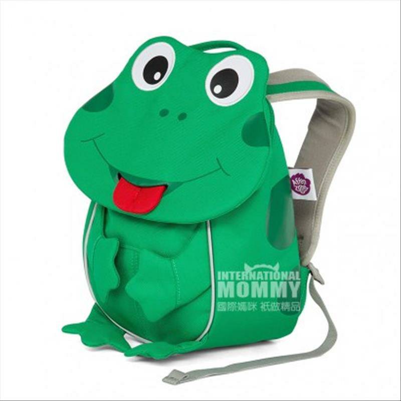 Affenzahn 귀여운동물모양유치원학교가방녹색부서해외판