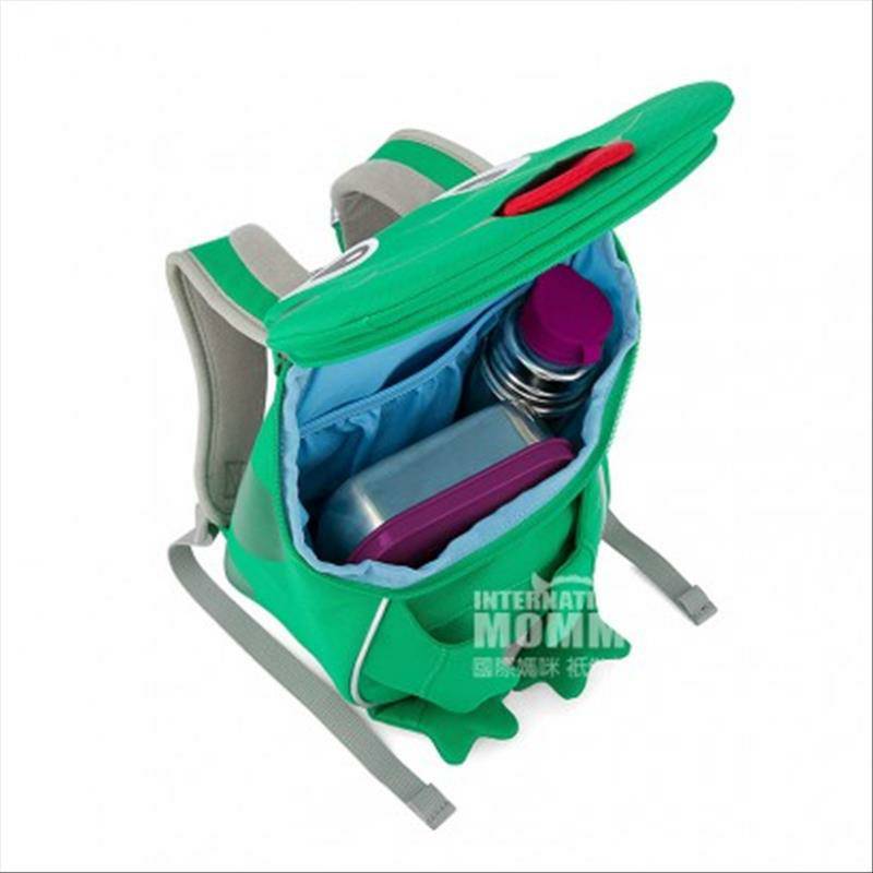 Affenzahn 귀여운동물모양유치원학교가방녹색부서해외판