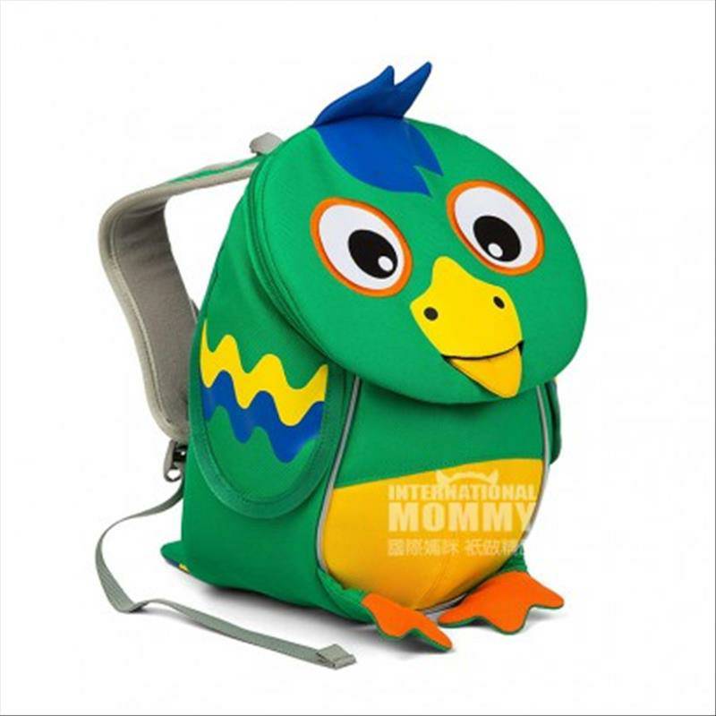 Affenzahn 귀여운동물모양유치원학교가방녹색부서해외판