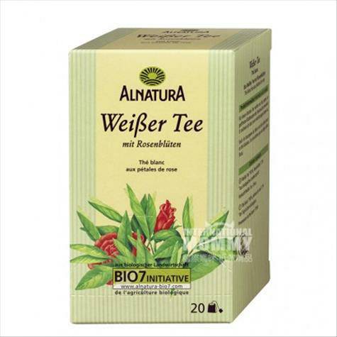ALNATURA유기농화이트티로즈허브티해외판