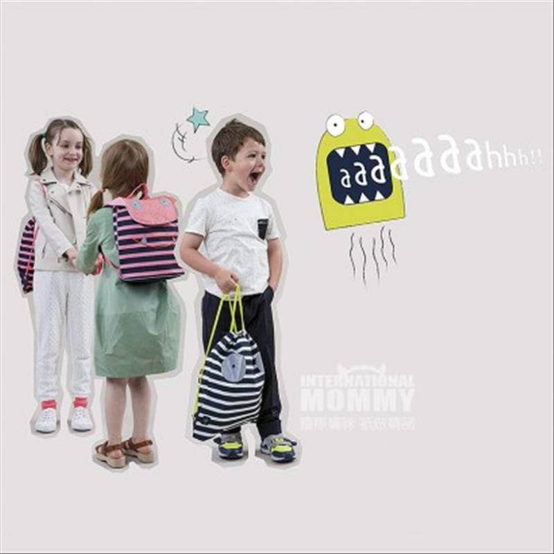 Lassig 독일작은악마야외여행유치원어린이배낭해외버전