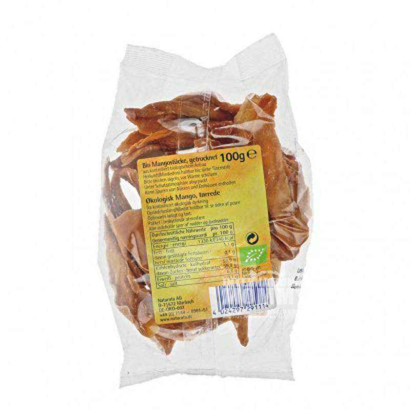 NATURATA NATURATA 유기농망고슬라이스 100g 해외버전