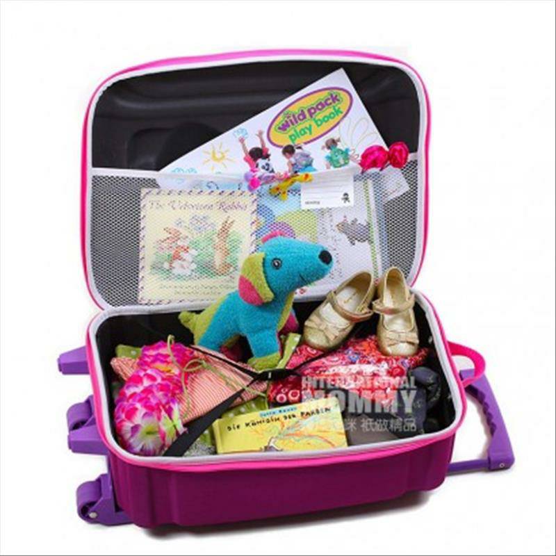 Okiedog 독일귀여운만화어린이여행트롤리케이스해외버전