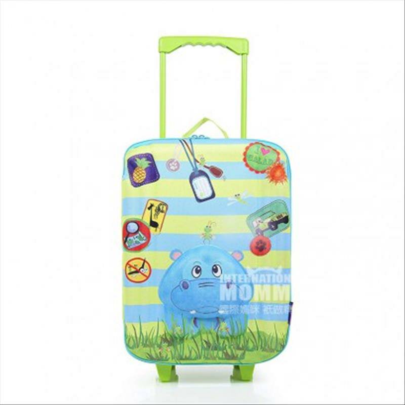 Okiedog 독일귀여운만화어린이여행트롤리케이스해외버전