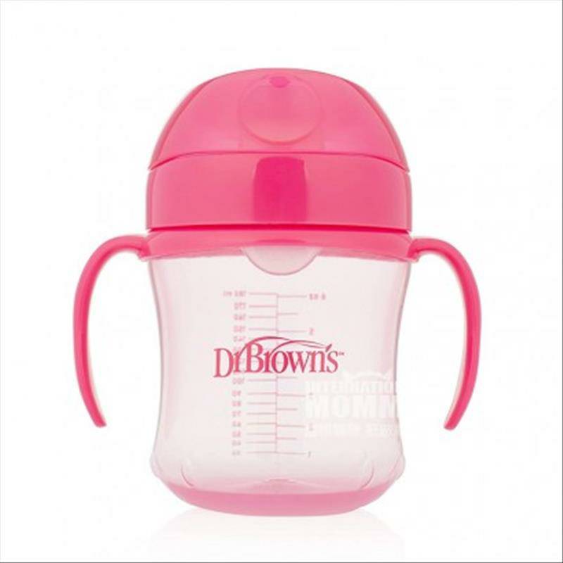 Dr Brown`s 닥터브라운의아메리칸베이비누수방지덕빌컵 180ml 해외버전