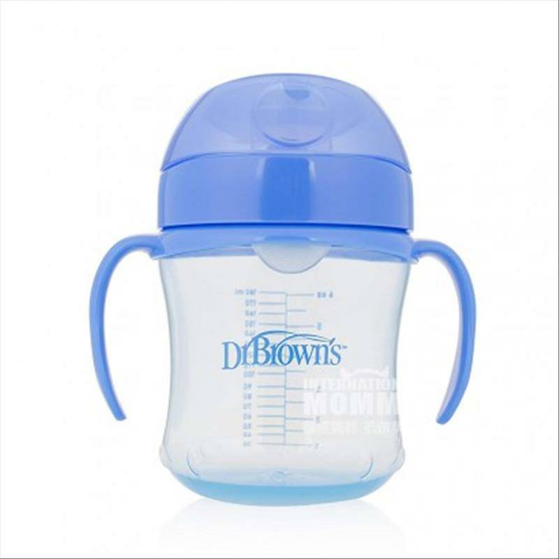 Dr Brown`s 닥터브라운의아메리칸베이비누수방지덕빌컵 180ml 해외버전