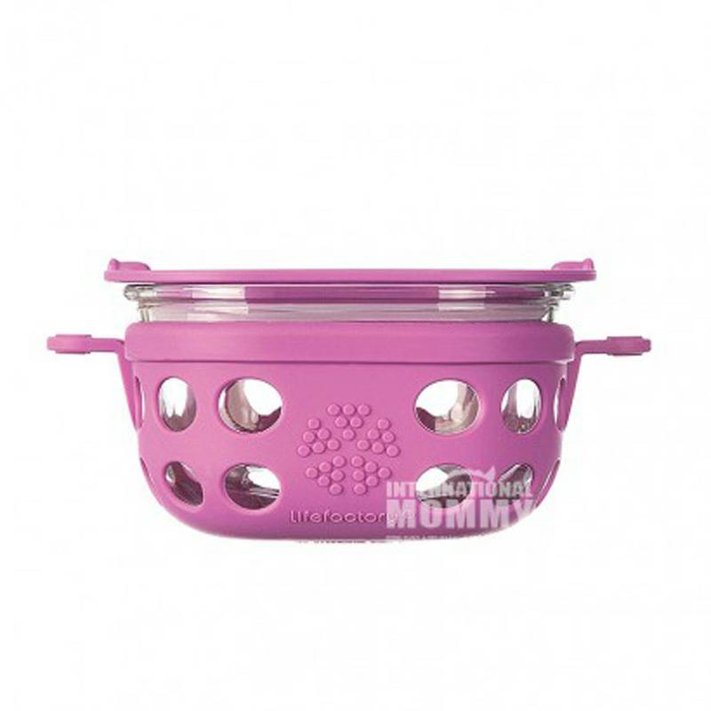 Lifefactory 미국실리콘상자유리제음식보존상자 240ml 해외버전