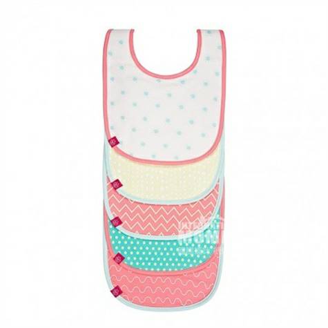 Lassig 독일베이비턱받이 5 팩소녀모델해외버전