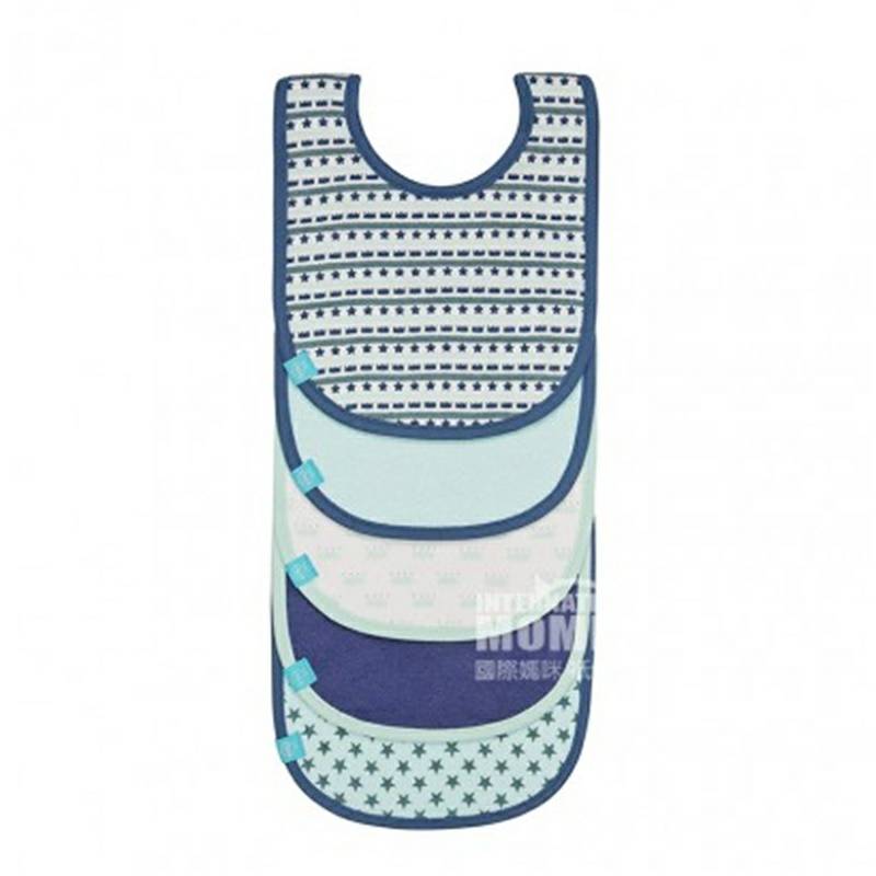 Lassig 독일아기턱받이 5 팩소년해외버전