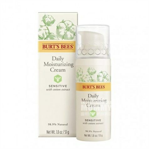 BURT S BEES 미국사람코튼에센스민감성피부데이크림해외버전