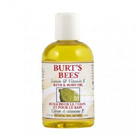 BURT S BEES 아메리칸레몬에센셜오일목욕목욕마사지오일해외버...