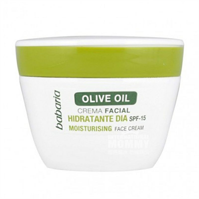 Babaria 스페인 24 시간올리브오일보습크림 SPF15 해외버전