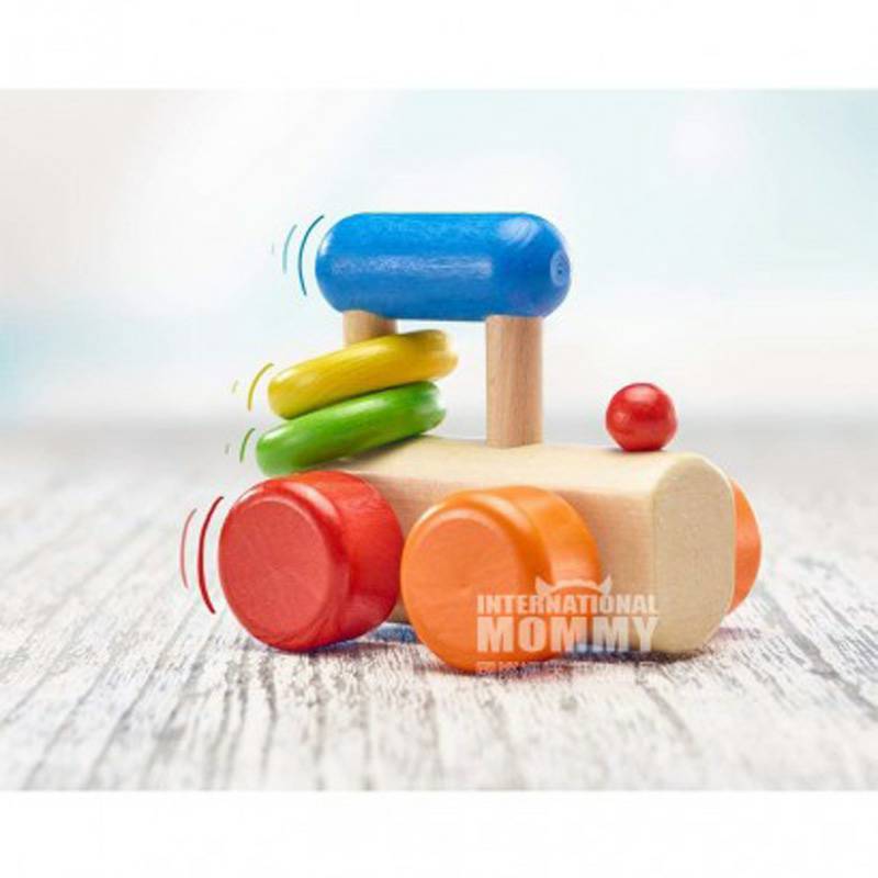 Selecta 독일아기나무로되는색깔트롤리쥐는장난감해외버전