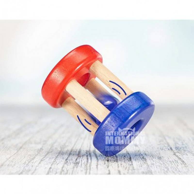 Selecta 독일아기나무로되는회전핸드벨조기교육장난감해외버전