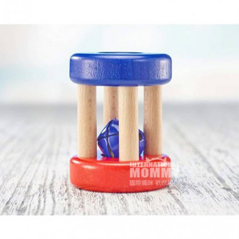 Selecta 독일아기나무로되는회전핸드벨조기교육장난감해외버전