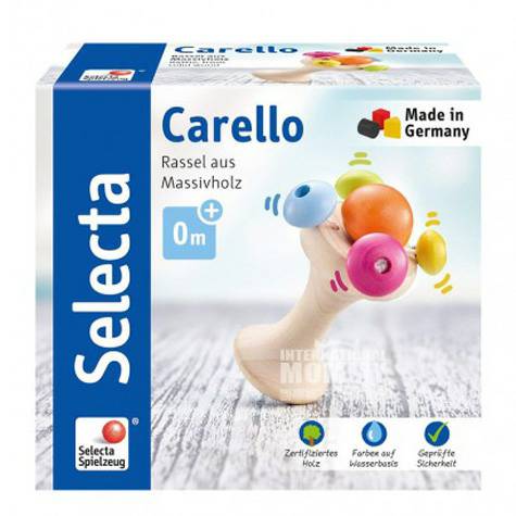 Selecta 독일아기나무딸랑이진정장난감해외버전