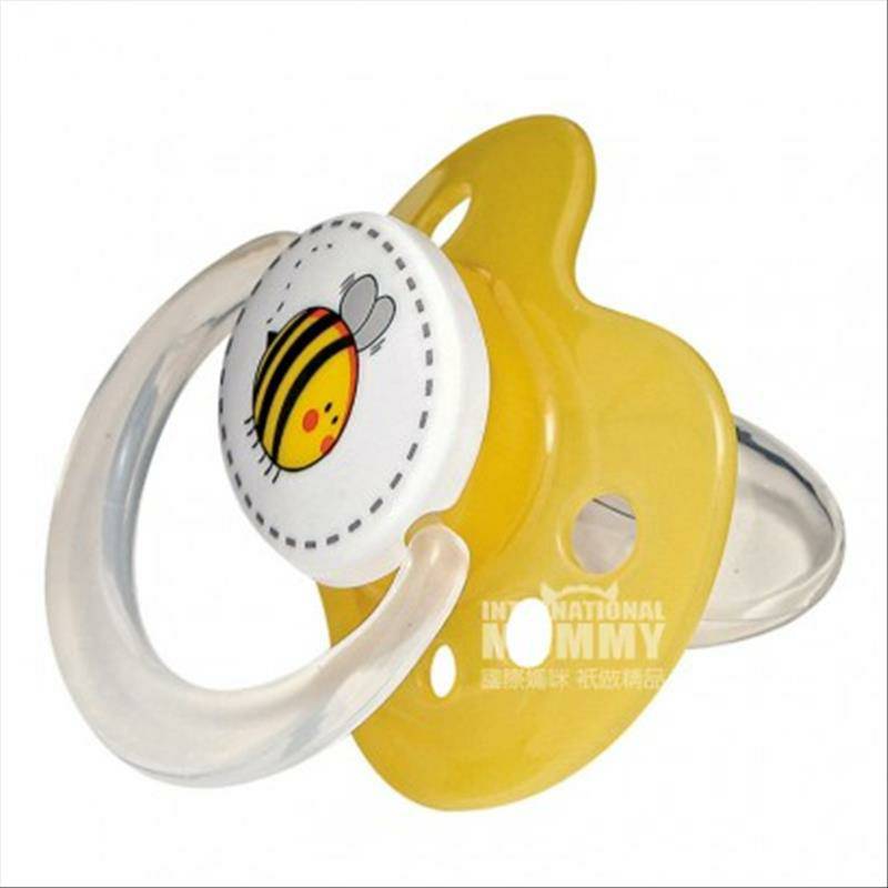 Babydream 독일작은동물기하학적패턴실리콘젖꼭지 18 개월이상 2 팩해외버전