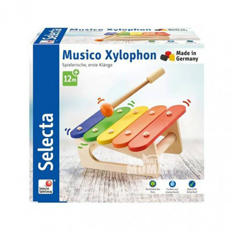 Selecta 독일아기나무실로폰조기교육완구해외버전