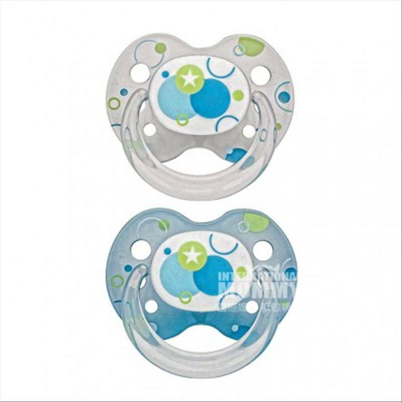 Babydream 독일별이빛나는점선실리콘젖꼭지 0 개월 2 팩해외버전