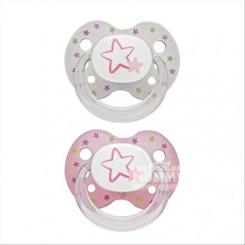 Babydream 독일별이빛나는점선실리콘젖꼭지 0 개월 2 팩해외버전