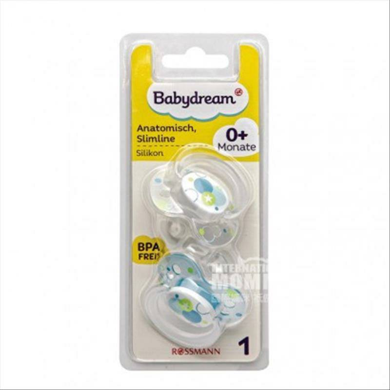 Babydream 독일별이빛나는점선실리콘젖꼭지 0 개월 2 팩해외버전