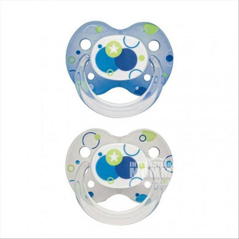 Babydream 독일도트실리콘젖꼭지 18 개월이상 2 팩해외버전