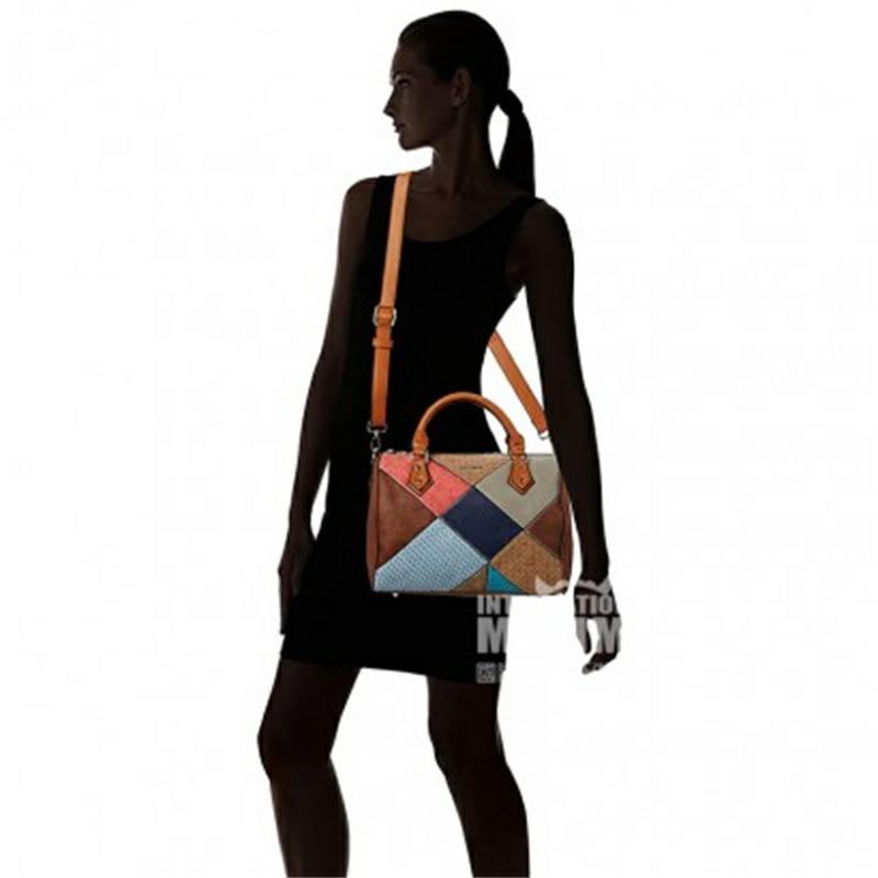 Desigual 스페인유럽과미국의패션바느질휴대용대각선가방해외버전