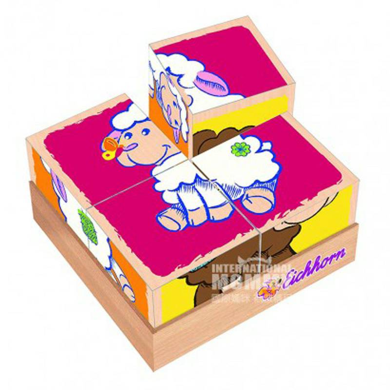 Eichhorn독일양고기큐브퍼즐장난감해외판