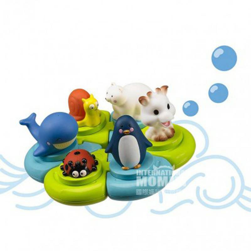 Vulli Sophie 프랑스아기동물부과목욕동반자장난감해외판