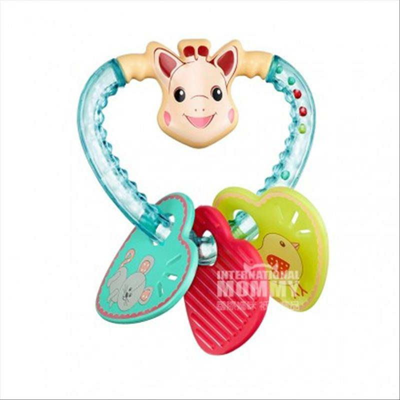 Vulli Sophie 프랑스아기하트모양의핸드벨치아해외판