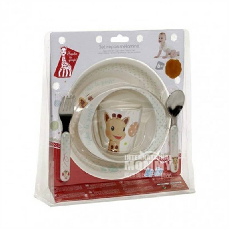 Vulli Sophie 5 피스프랑스베이비식기해외판