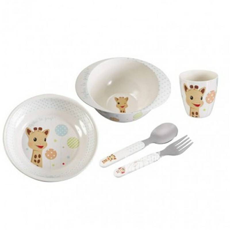 Vulli Sophie 5 피스프랑스베이비식기해외판