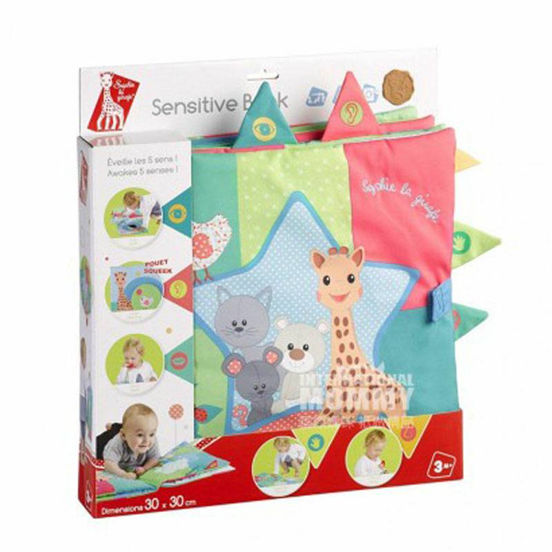 Vulli Sophie 프랑스아기큰접촉장난감피복책해외버전