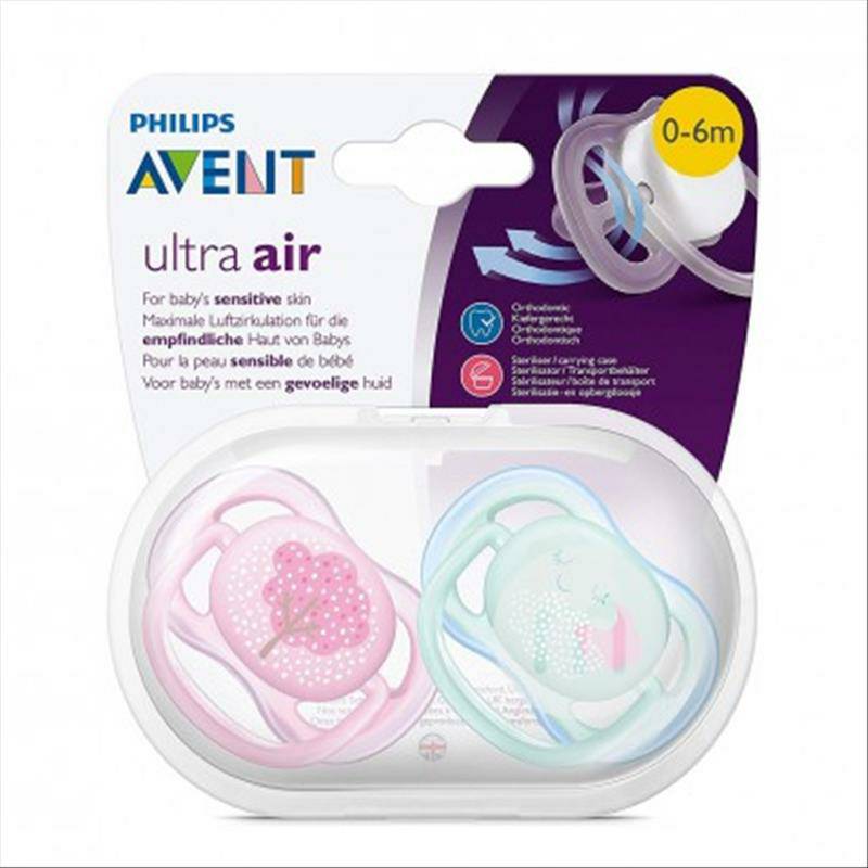PHILIPS AVENT 아벤트영국공기에민감한근육여성아기노리개 0-6 개월해외버전