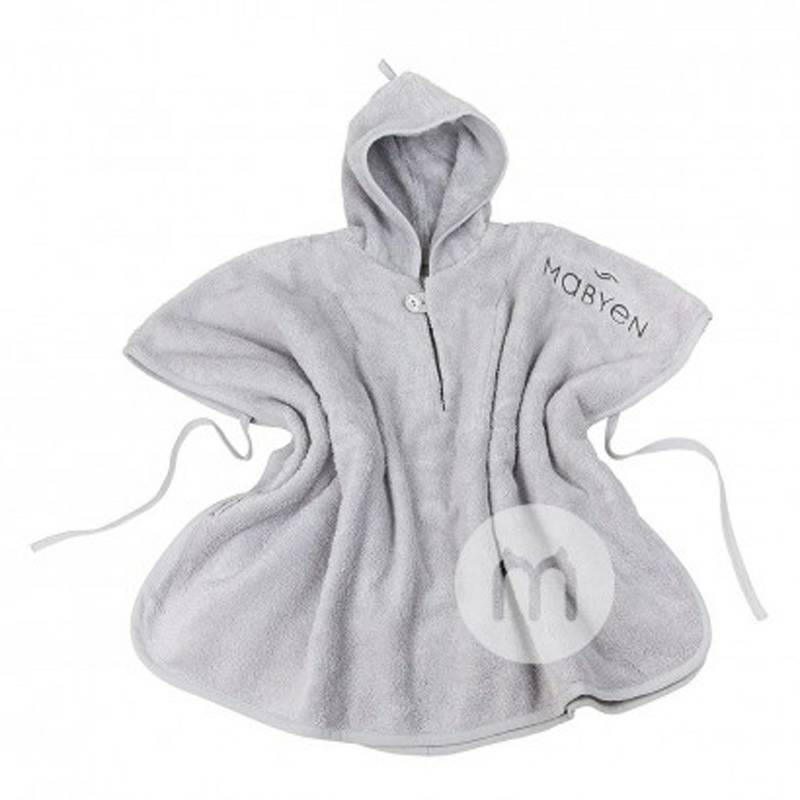 Mabyen 독일아기목욕가운후드목욕가운목욕타올해외버전
