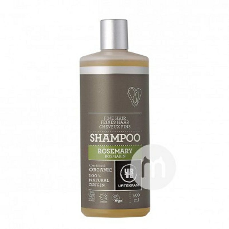 URTEKRAM 덴마크어로즈마리유기농샴푸해외버전