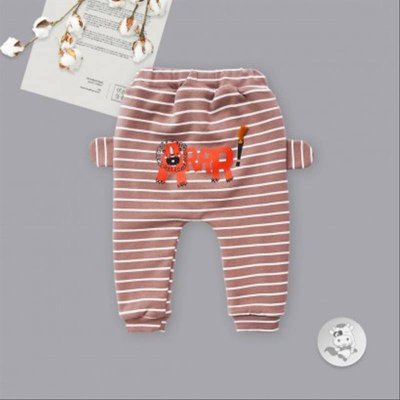 Verantwortung 남성과여성아기옆귀와벨벳 PP 바지녹색