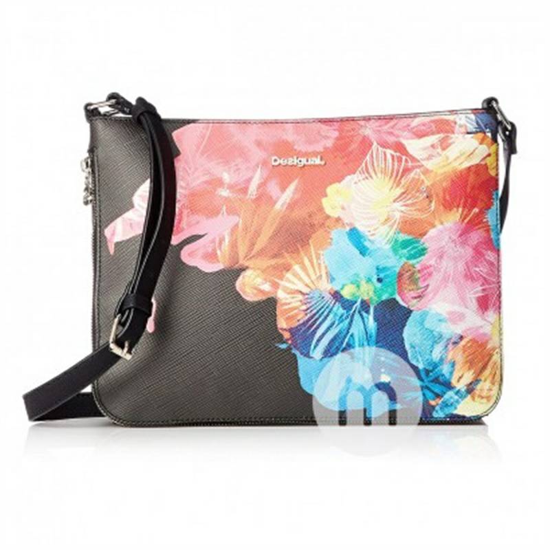 Desigual 스페인패션블랙프린트숄더대각선가방해외버전