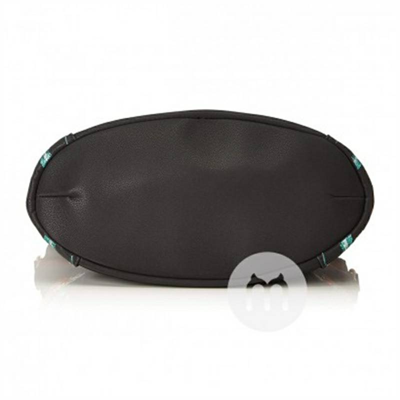 Desigual 패션자수블랙숄더백해외버전