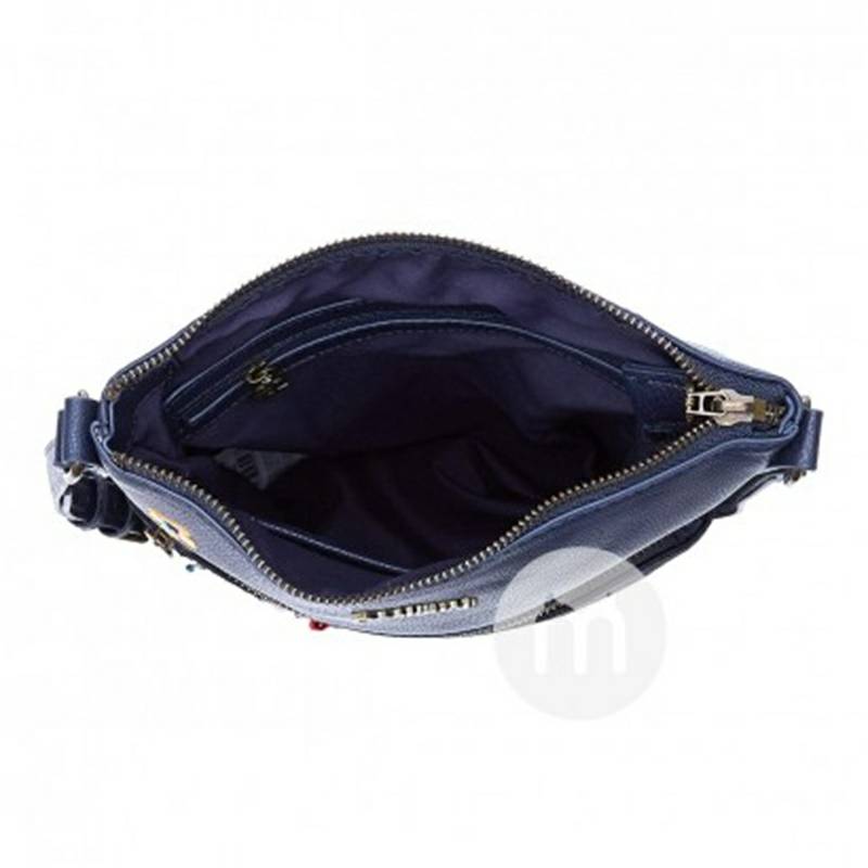 Desigual 스페인패션자수네이비블루숄더대각선가방해외버전