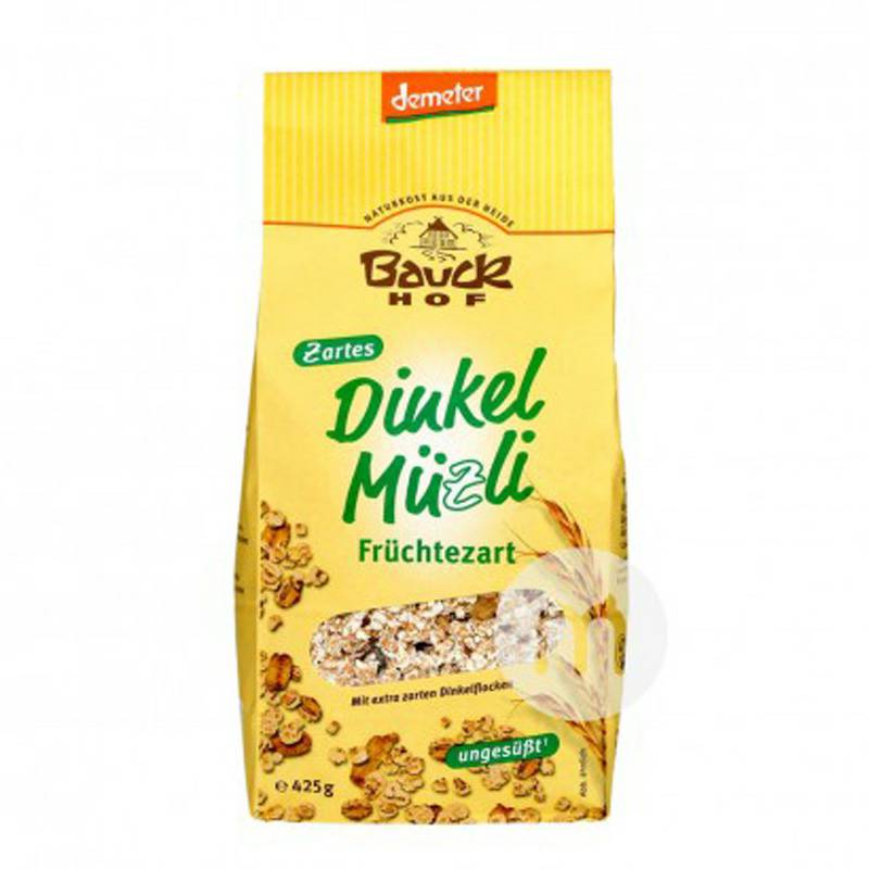 Bauck HOF 독일유기농말린과일바삭한시리얼 425g 해외버전