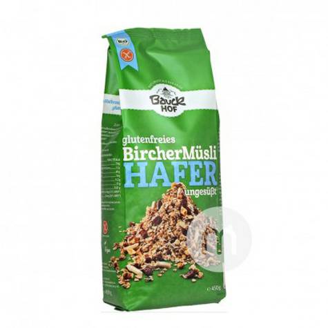 Bauck HOF 독일유기농글루텐프리과일너트오트밀 450g 해외...