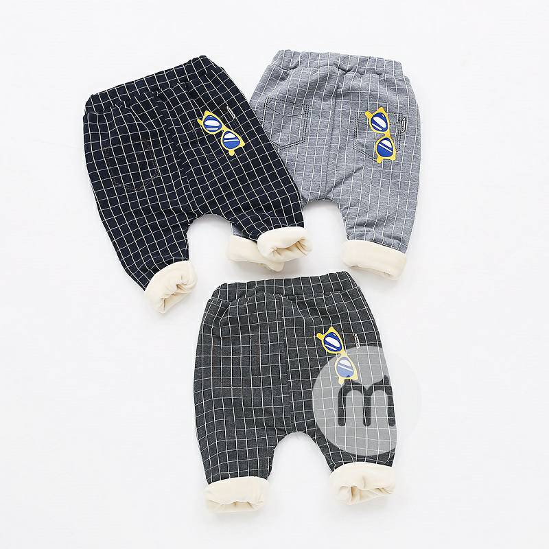 [2 개] Verantwortung 남녀아기포켓지브라플러스캐시미어풀오버스웨터그레이블루 + 격자포켓쿨안경플러스캐시미어 PP 바지네이비블루