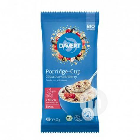 Davert 독일유기크랜베리 쿠스쿠스 65g * 10 해외버전