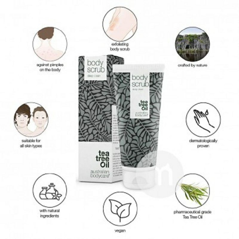 Australian Bodycare케어호주바디케어티트리오일바디스크럽해외버전